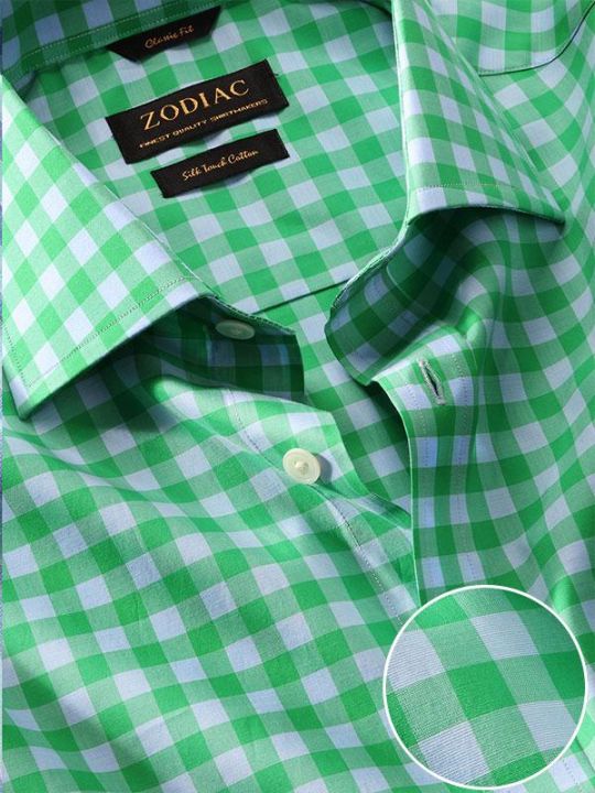 Green colour shirt piece Clearance