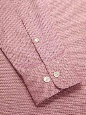 Tramonti Solid Rose Classic Fit Formal Cotton Shirt
