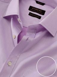 Antonello Solid Lilac Classic Fit Formal Cotton Shirt