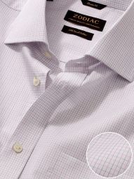 Palladio Checks Pink Classic Fit Formal Cotton Shirt